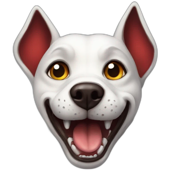 vampire dog emoji
