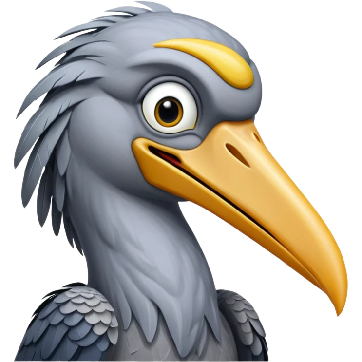 dinobird shoebill emoji