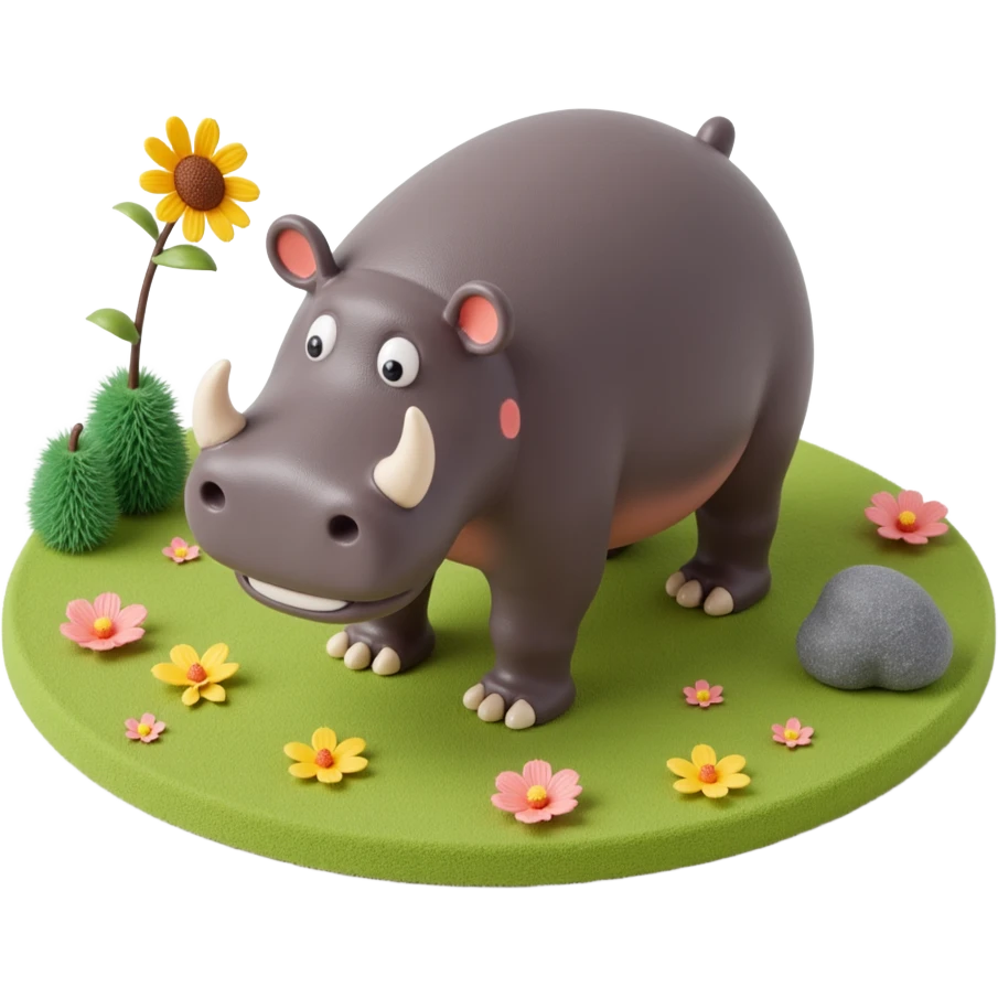Hippopotamus emoji