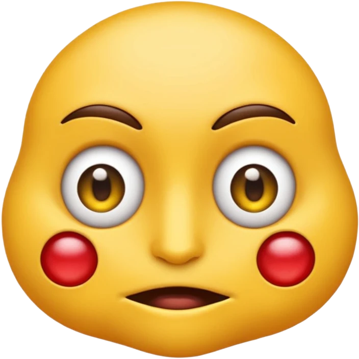 un emoji mordiendose el labio y mirando hacia arroba emoji