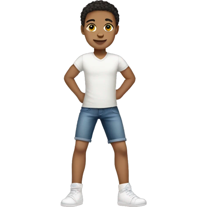 Light skin knees emoji