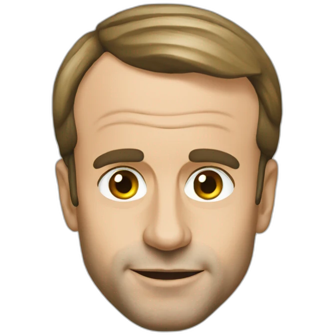 Emmanuel Macron emoji