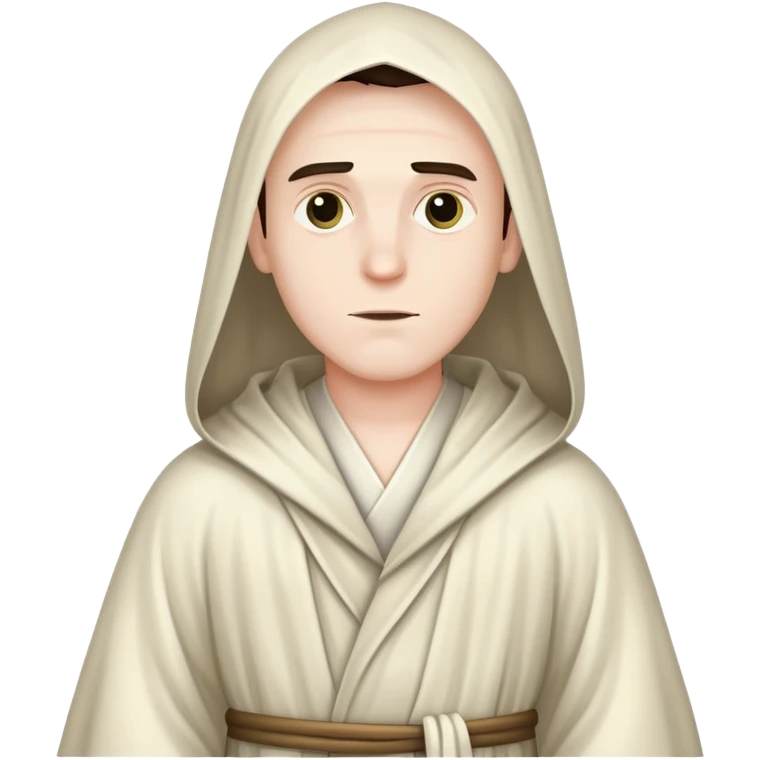 a mysterious man in a mysterious robe emoji
