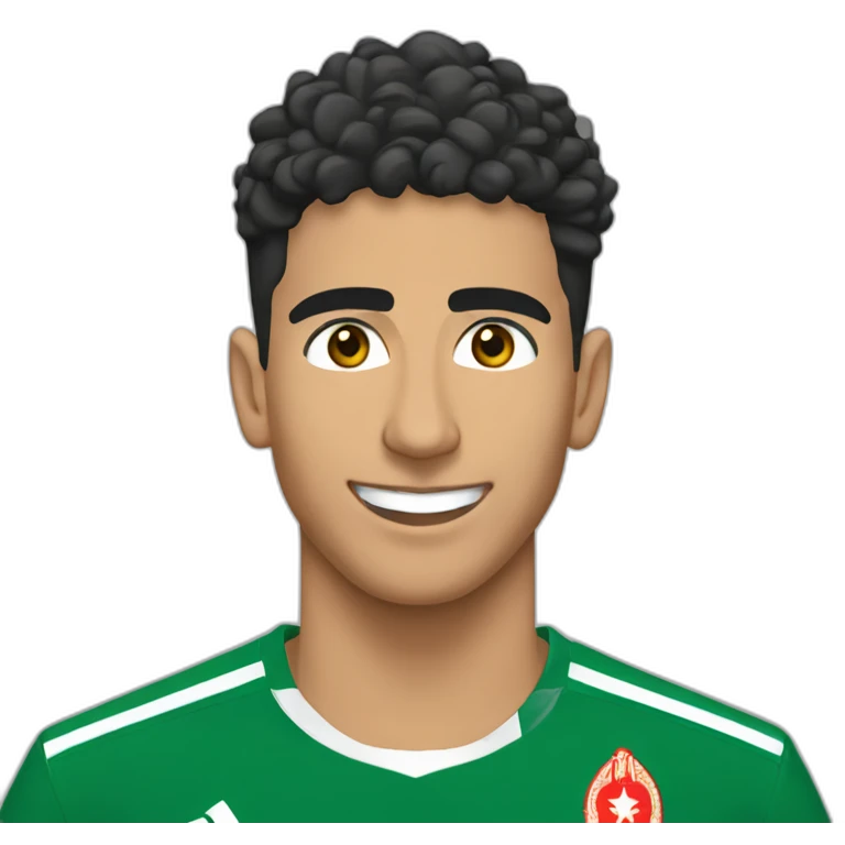 ACHRAF hakimi MAROC emoji