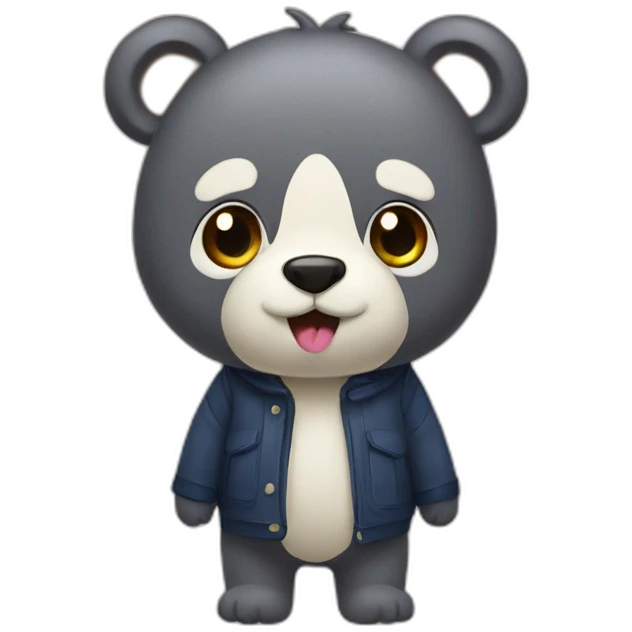 Ours en colère emoji