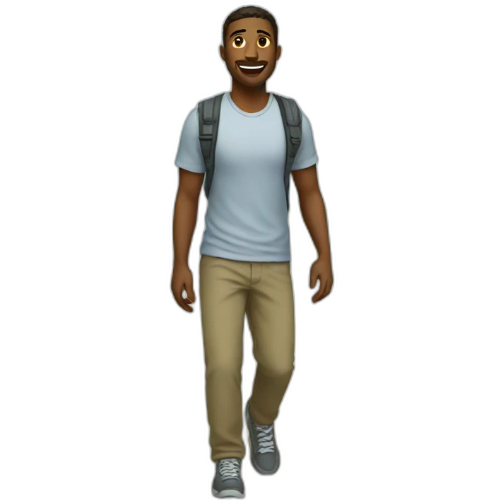 walk emoji