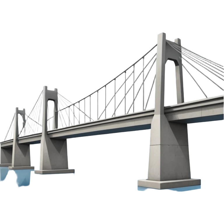 big bridge modern emoji
