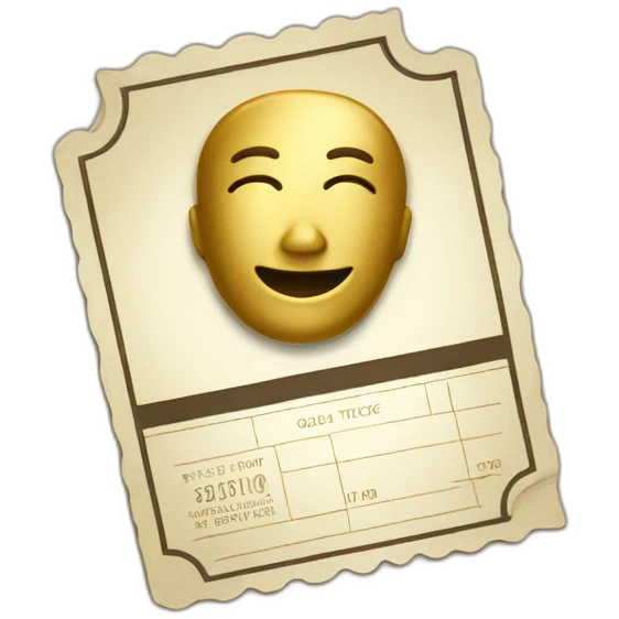 golden ticket emoji