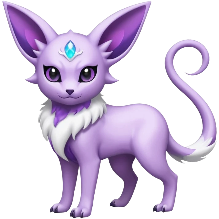 Absol-Espeon-Fakémon-hybrid-creature (full body)  emoji
