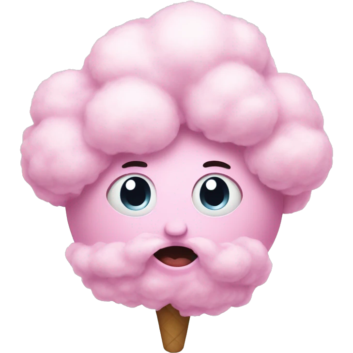 Cotton candy emoji