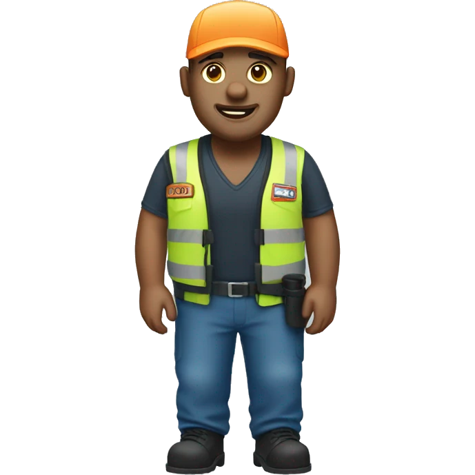 Tow truck driver in a lake  emoji