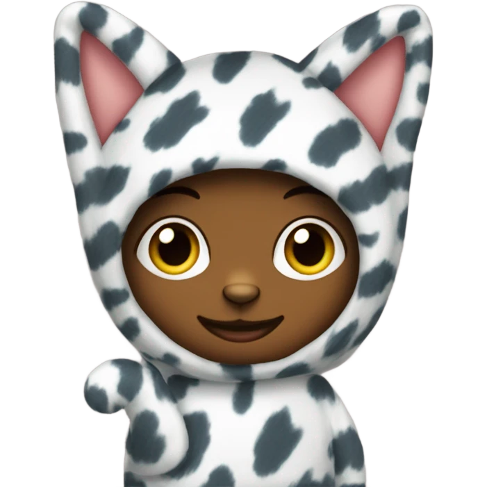 Lucki in a cat costume emoji
