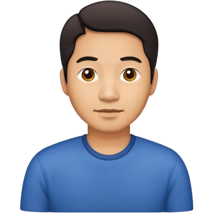 Filipino man at age 30s emoji