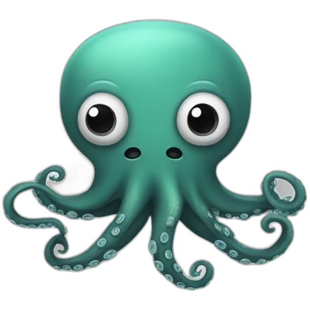 Octopus with a chumkin emoji