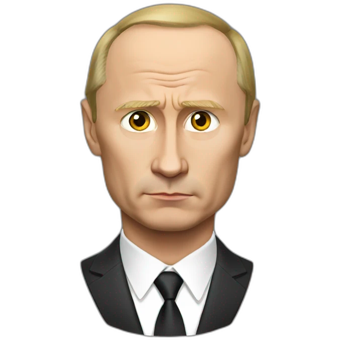 Putin serious emoji