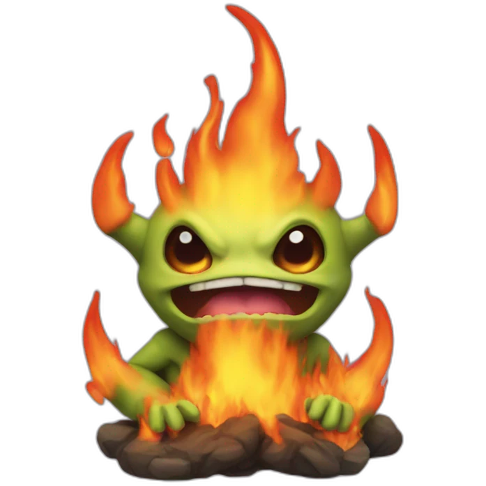 burning cremlin emoji