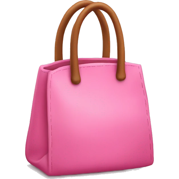 Small pink bag emoji