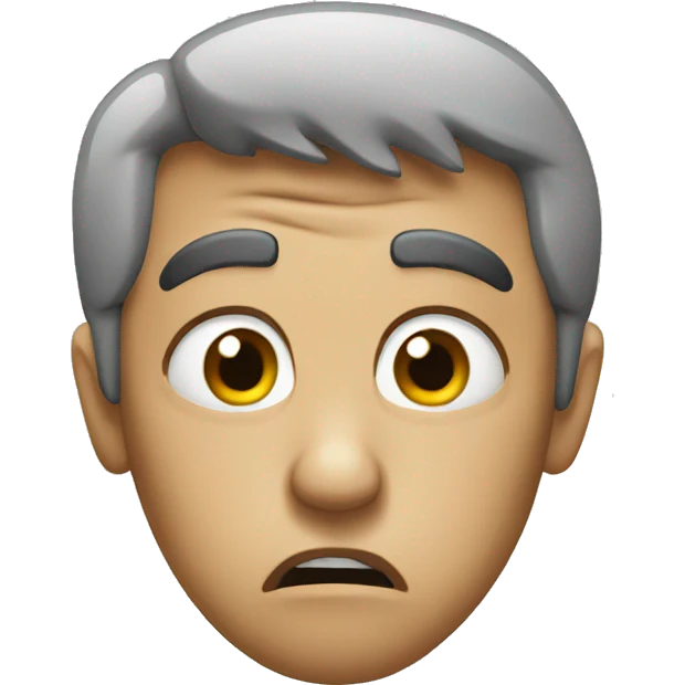 Disgusted  emoji