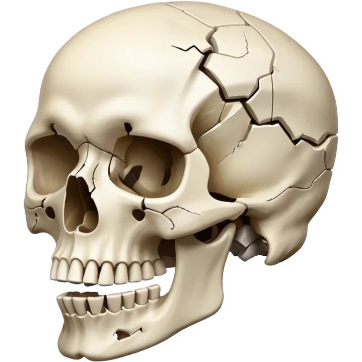 Exploded skull emoji emoji