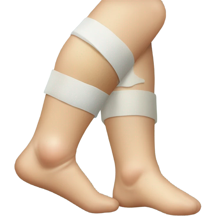 a hurt leg emoji