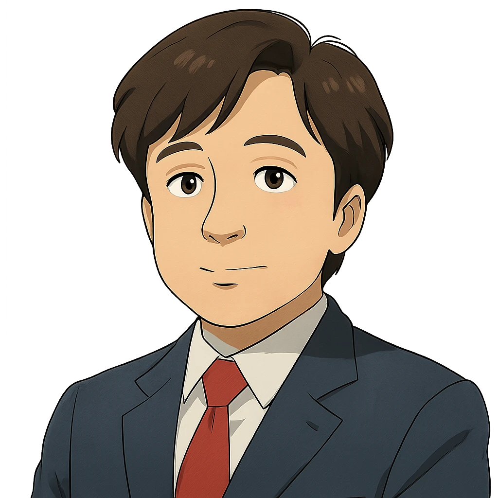 ghibli style portrait of Lee Jun Seok, opposition leader emoji
