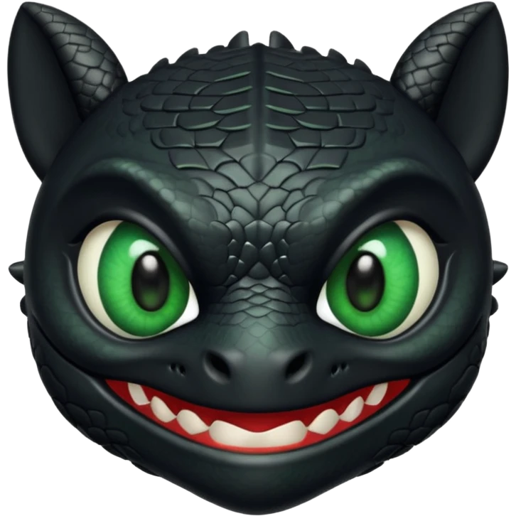 toothless wearing mask emoji