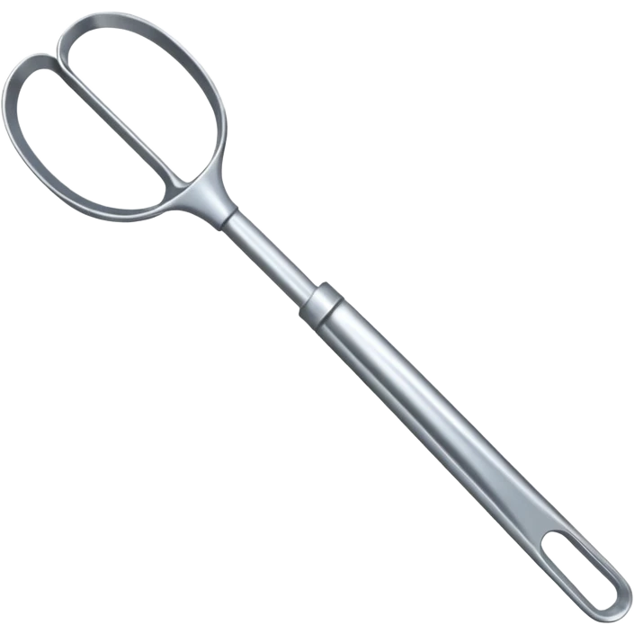 Tongs – long metal tongs for flipping
 emoji
