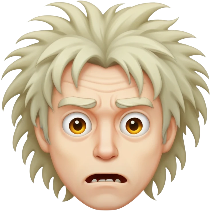 Сумасшедший мужик emoji
