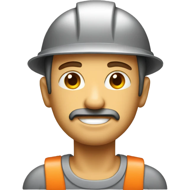 man constructio worker welder emoji