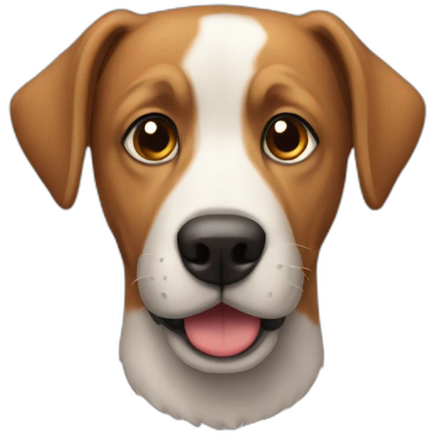 Perro con silbato emoji