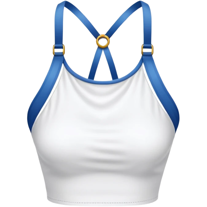 a white halter top emoji