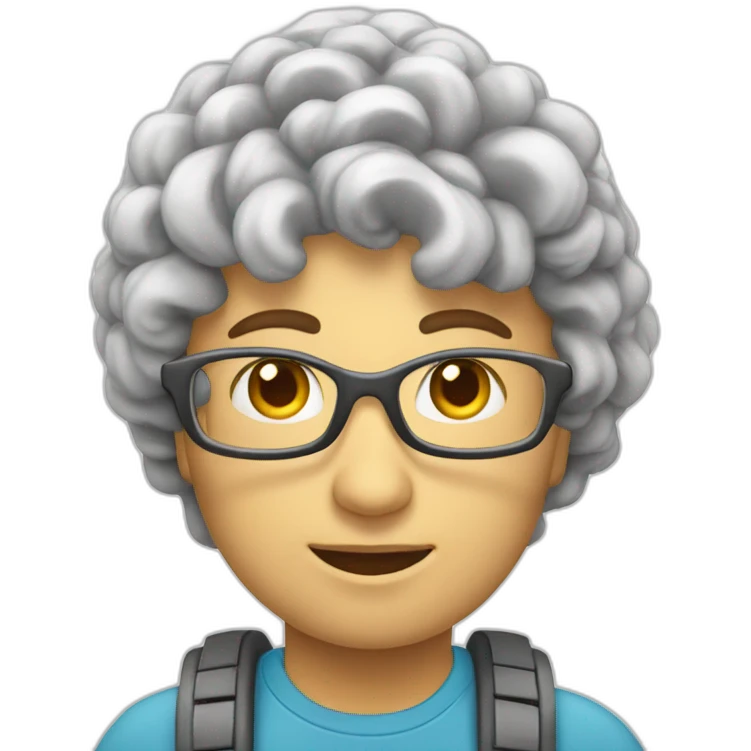 tecnología cerebral emoji