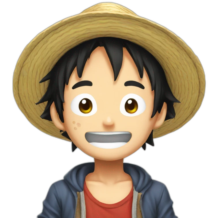Luffy emoji