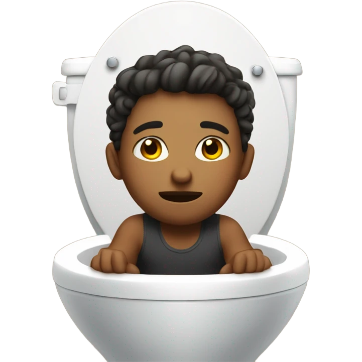 Me sitting on the toilet emoji