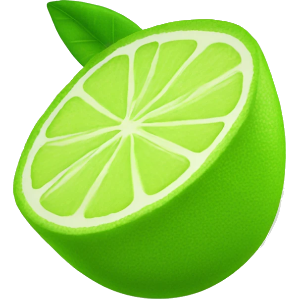 Key lime green  emoji