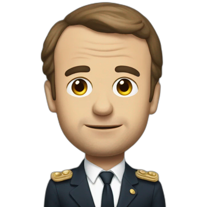 Macron démission emoji