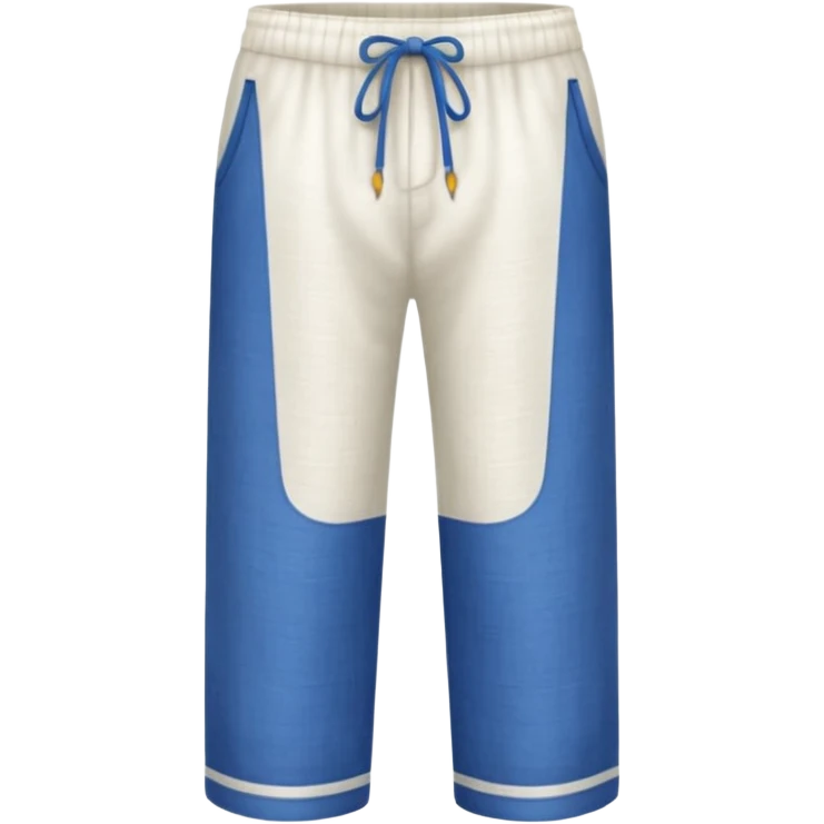 pantalones de playa  blancos emoji