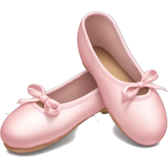 pastel pink ballet shoes emoji