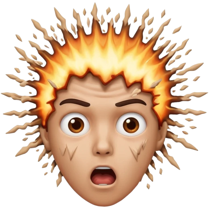 head exploding mind blown. emoji