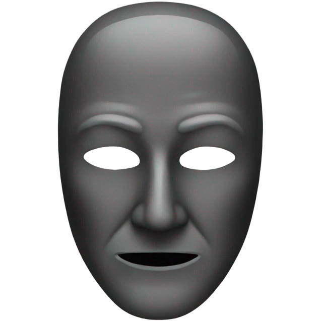Anonymous mask  emoji