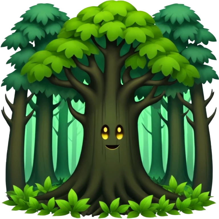 dark forest emoji