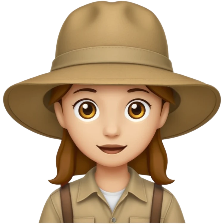 safari hat emoji