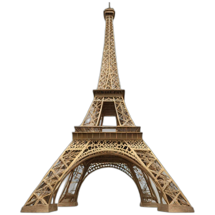 The Eiffel tower emoji