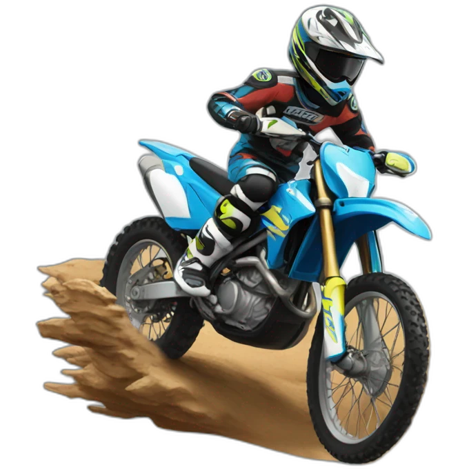 Moto-cross emoji