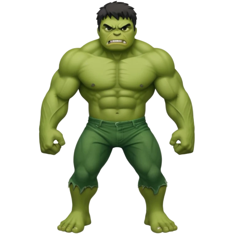 Hulk  full body emoji