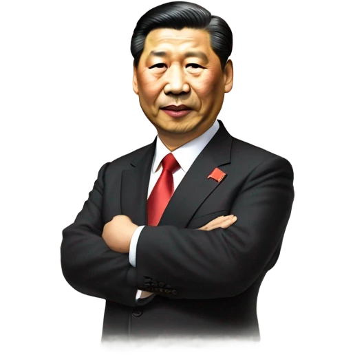 ruler of China Xi Jin Ping emoji