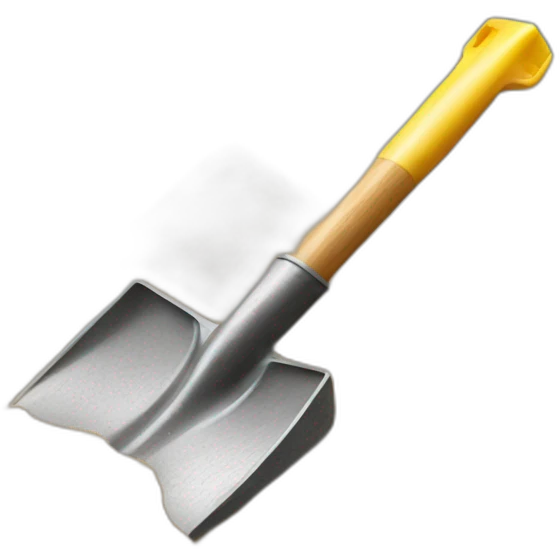 work in progress shovel sand emoji