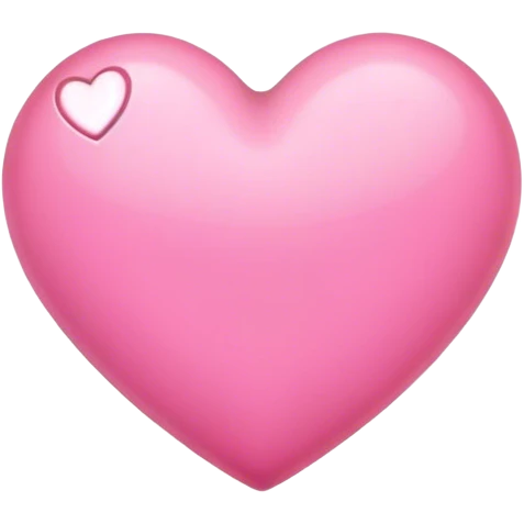 Pinky heart emoji
