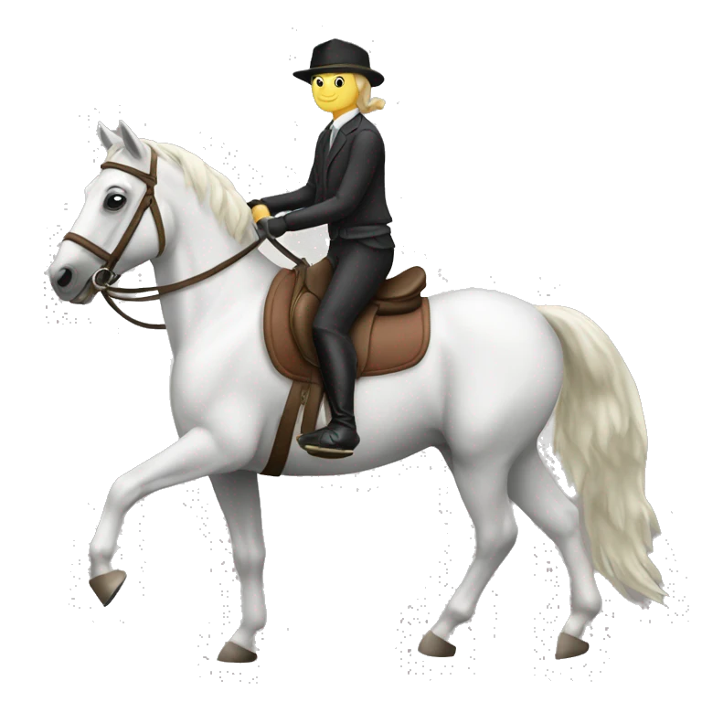 Horse riding  emoji