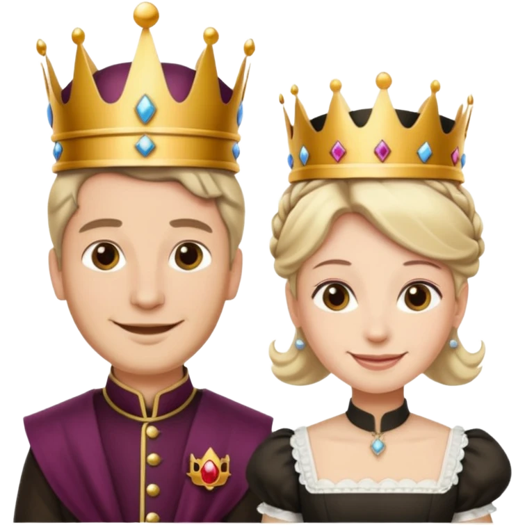 King and maid emoji